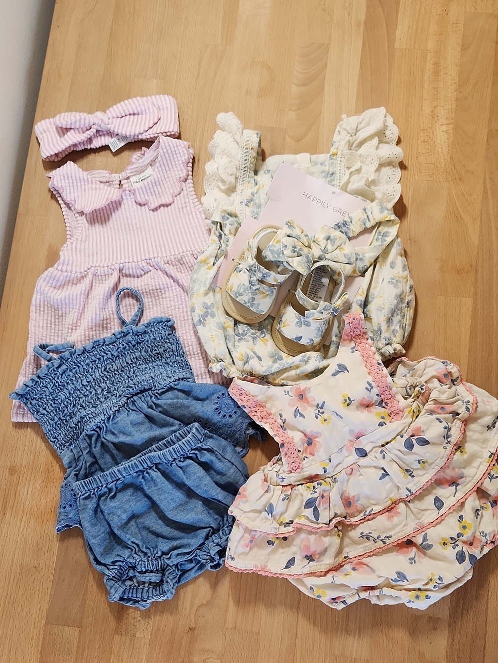 Bundle Of 4 Baby Girl Special Occasion Set